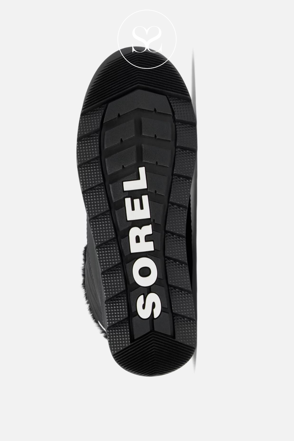 SOREL NL5162 WHITNEY BLACK WATERPROOF WALKING BOOTS