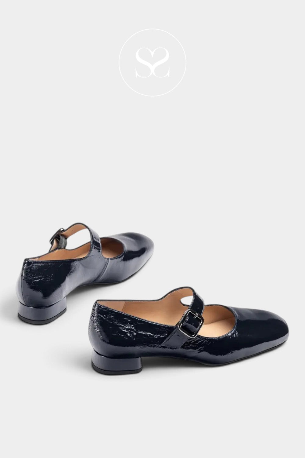 Unisa culver mary jane shoes in black patent