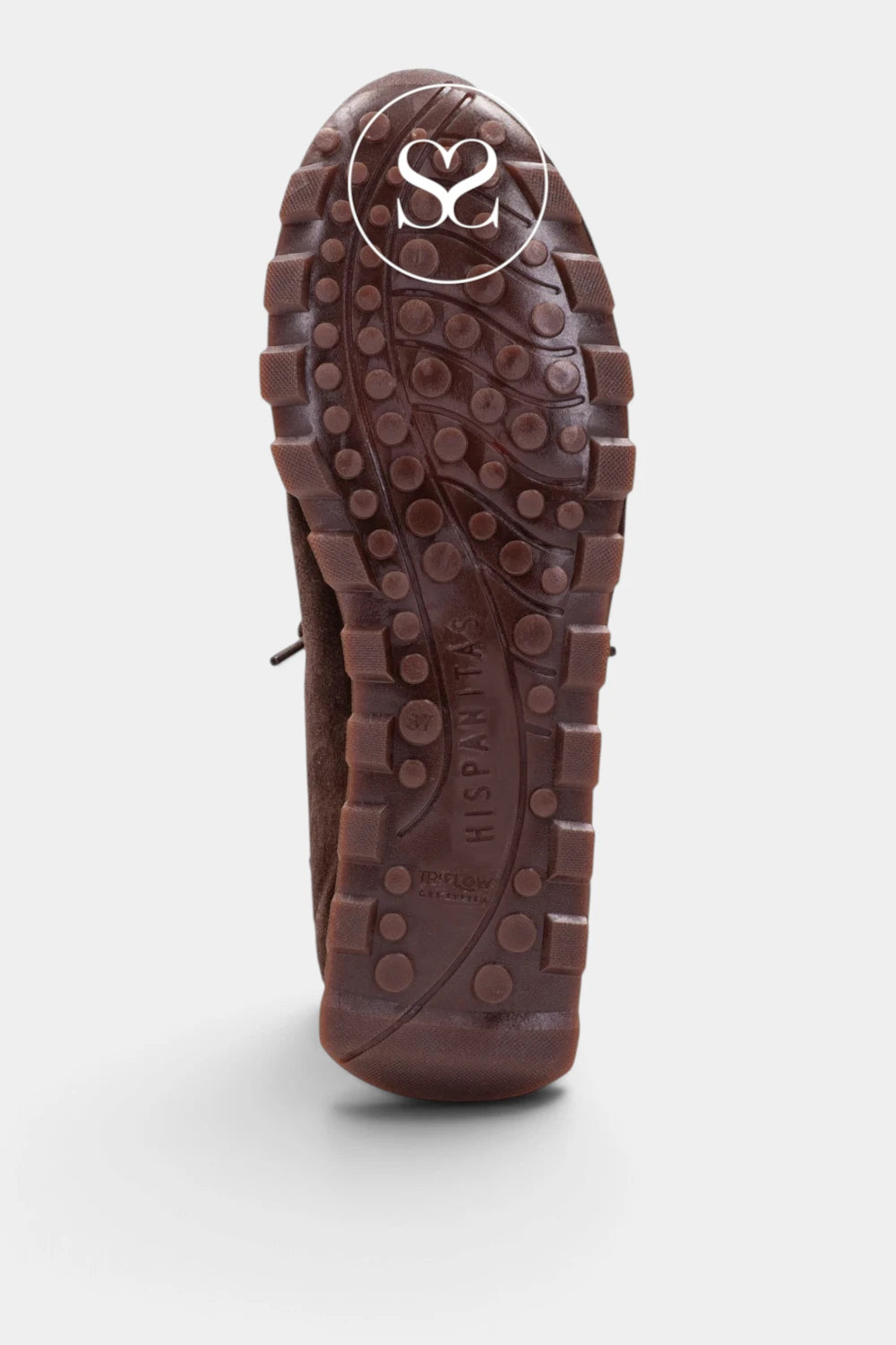 Hispanitas Brown Suede Slip-on Trainers - HI264964