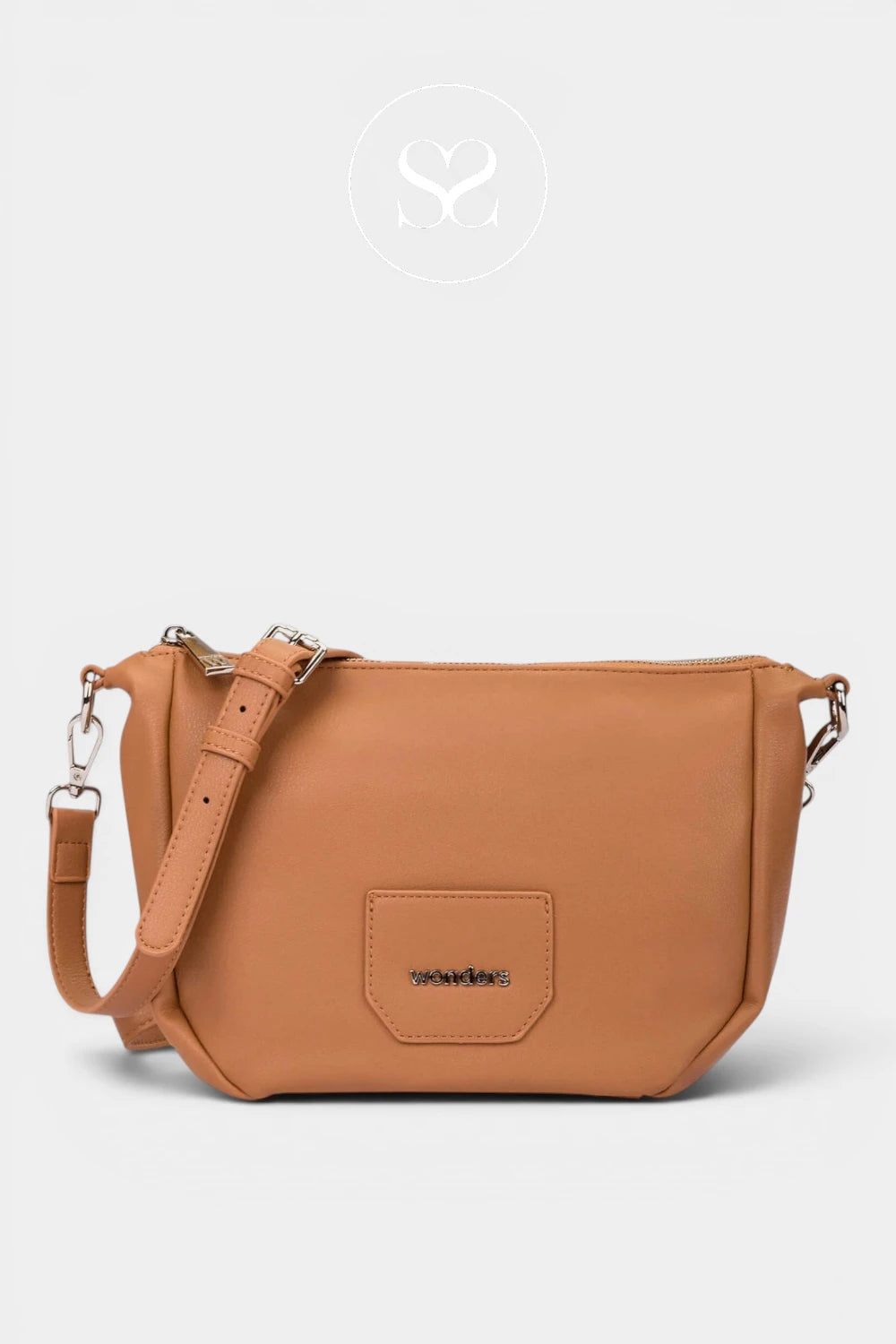 Wonders Tan CrossBody Bag  WB-55033