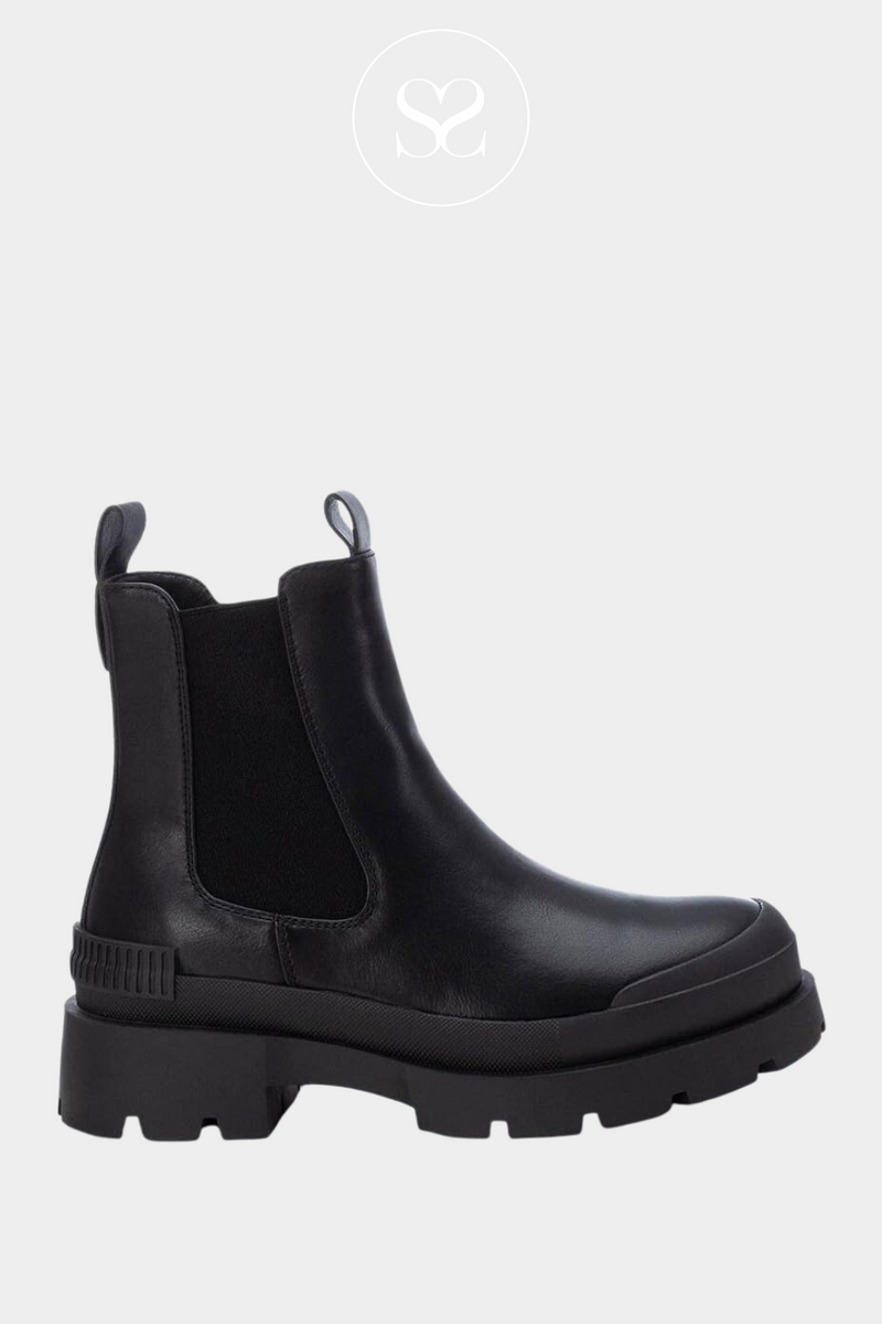 chunky black chelsea boots for women from XTI Ireland