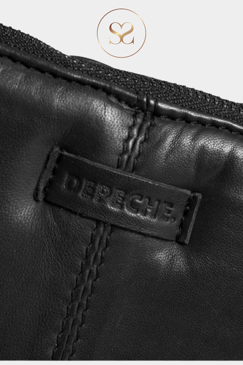DEPECHE 15288 BLACK CLUTCH / CROSSBODY BAG