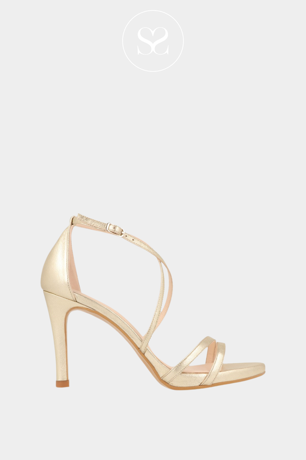 Shop Stuart Weitzman Barely There Patent-Leather Strappy Sandals | Saks  Fifth Avenue