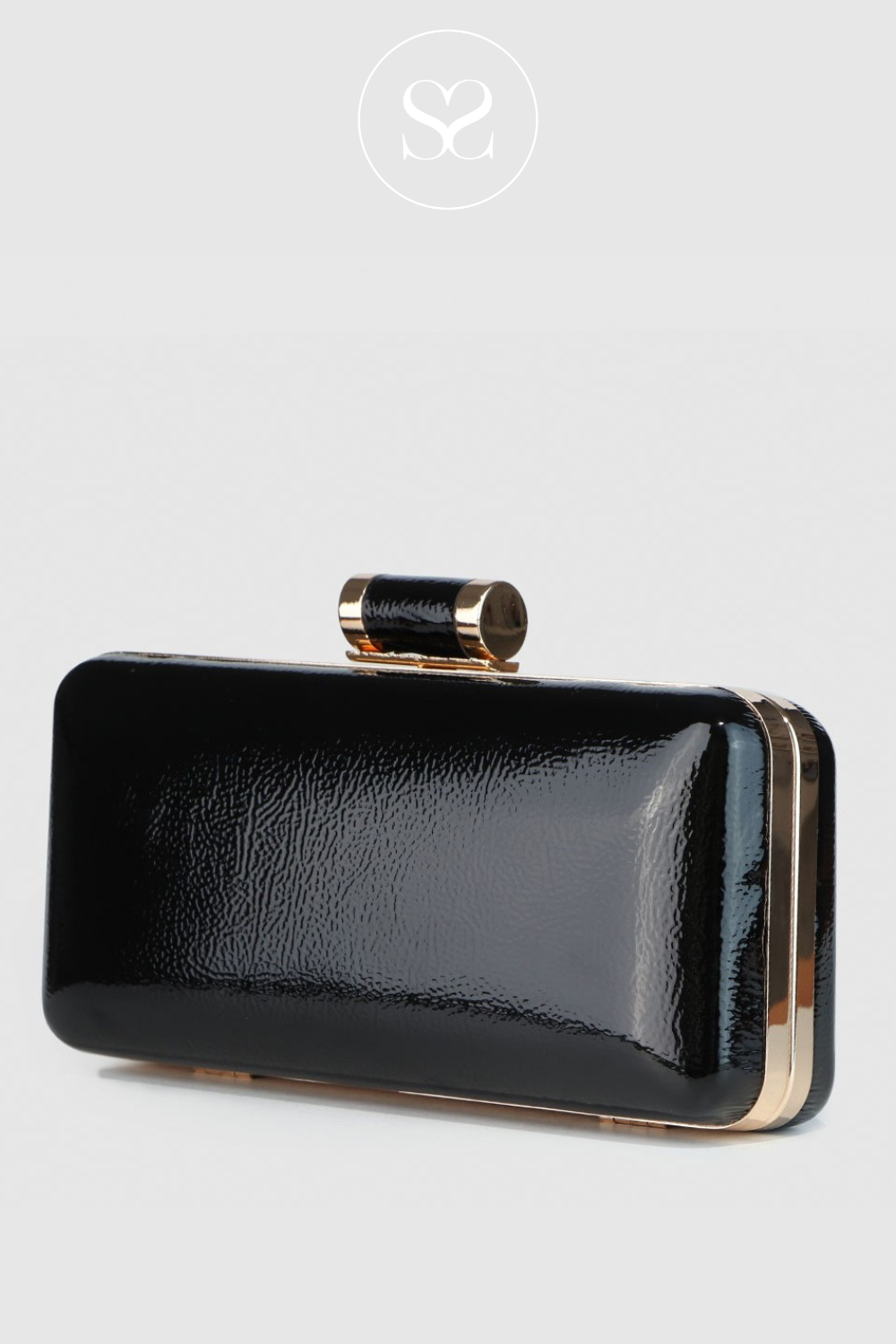 Patent leather clutch purse sale