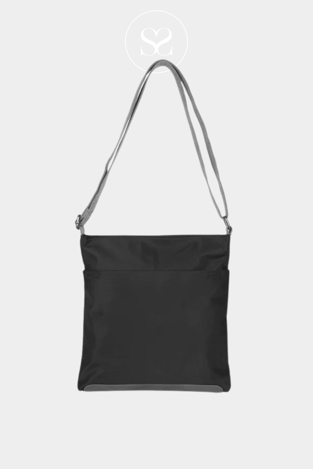 ROKA KENNINGTON B BLACK CROSSBODY BAG