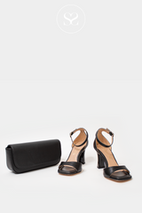 UNISA CLUTCH BAG AND MATCHING SANDALS