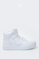 chunky white high top trainers for women from victoria
