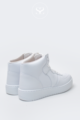 WOMENS HIGH TOP WHITE TRAINERS FROM VICTORIA